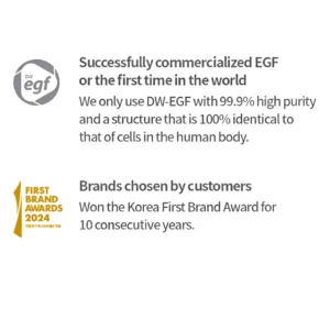 Easydew DW-EGF derma tox needle shot roller endorsement