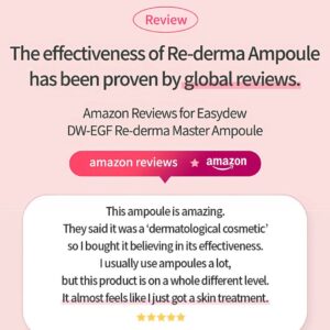 care instructions for Easydew Peptide Re-Derma master ampoule feedback