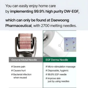 how derma tox needle roller works with shots