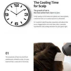 Dr Ceuracle scalp DX scaling shampoo colling time