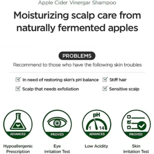 Dr. Ato apple cider vinegar shampoo moisturizing scalp care