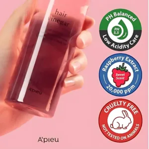 A’PIEU raspberry hair vinegar - authentic Korean hair care
