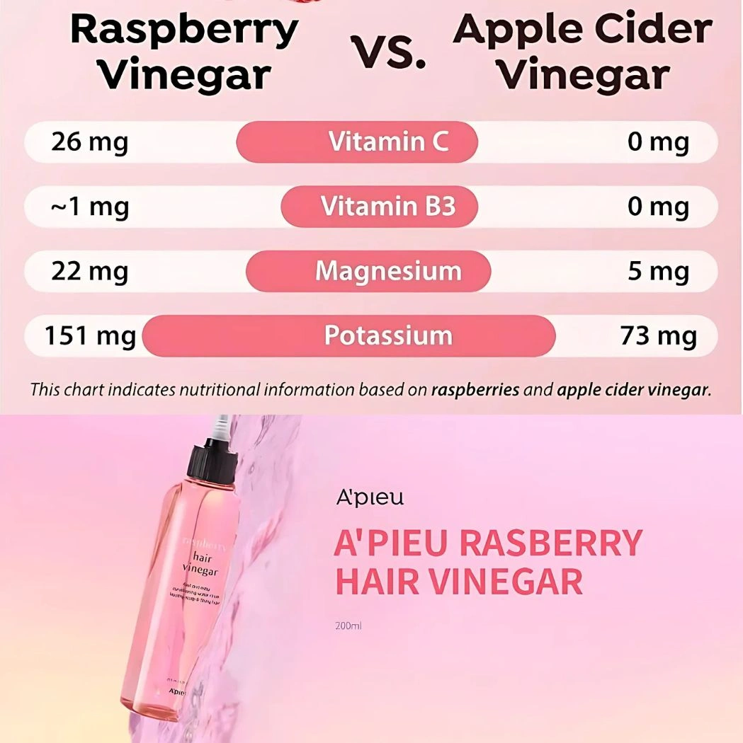 A’PIEU raspberry hair vinegar A’PIEU raspberry hair vinegar