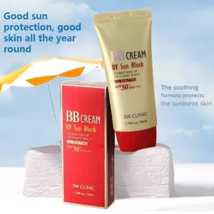 3W CLINIC UV Sun Block BB Cream SPF50+