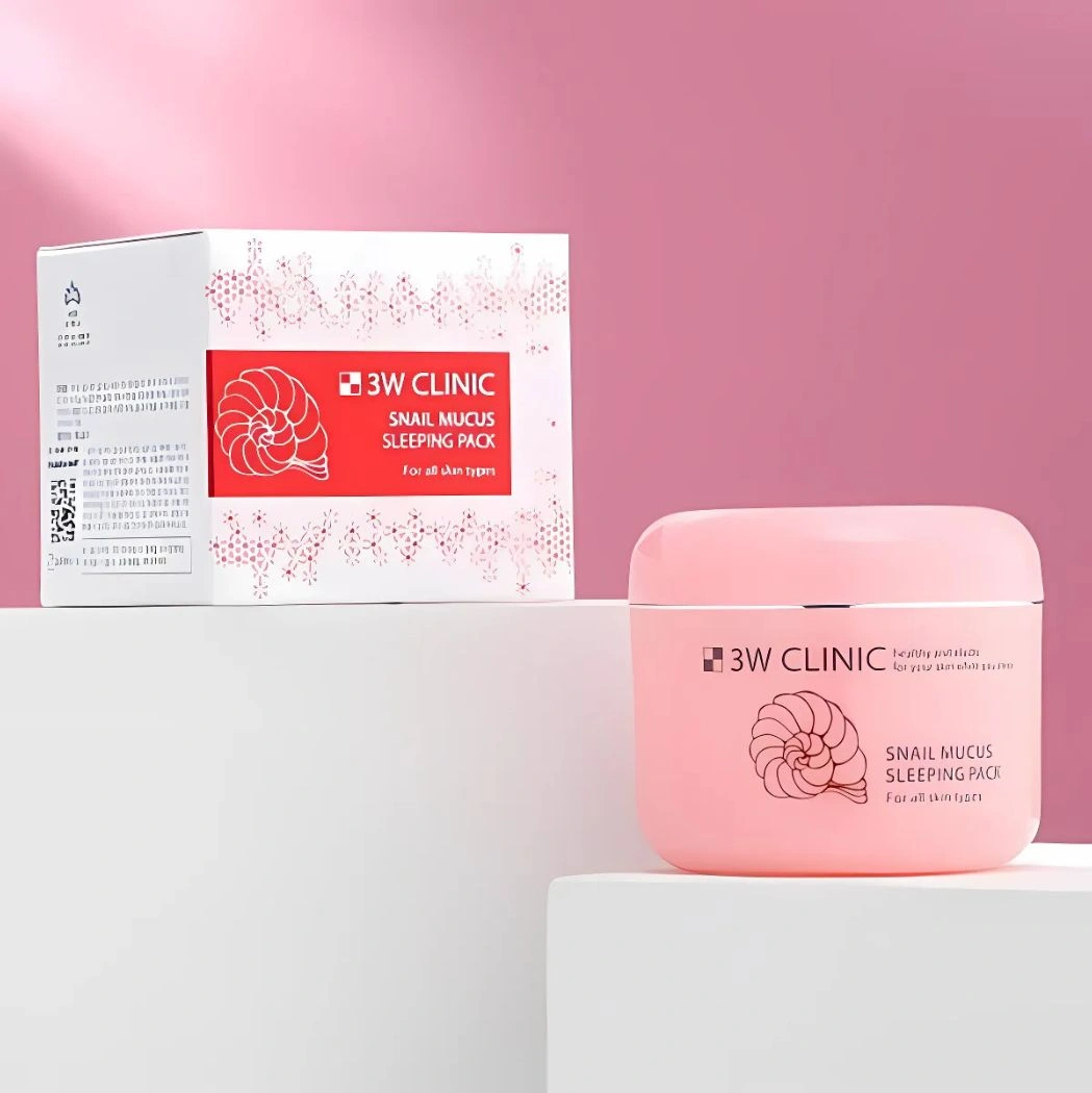 3W Clinic Snail Mucus 100ml sleeping pack 3W Clinic Snail Mucus 100ml sleeping pack