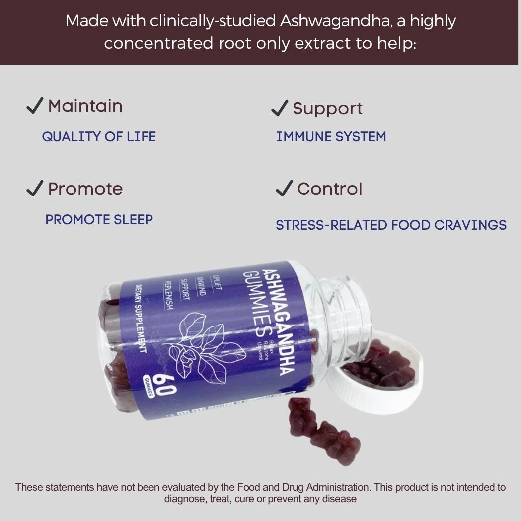Ashwagandha gummies highlights