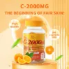 C-2000mg the beginning of fair skin