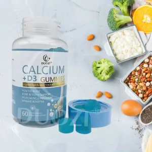 Duozi Calcium + D3 60 Gummies for wellbeing