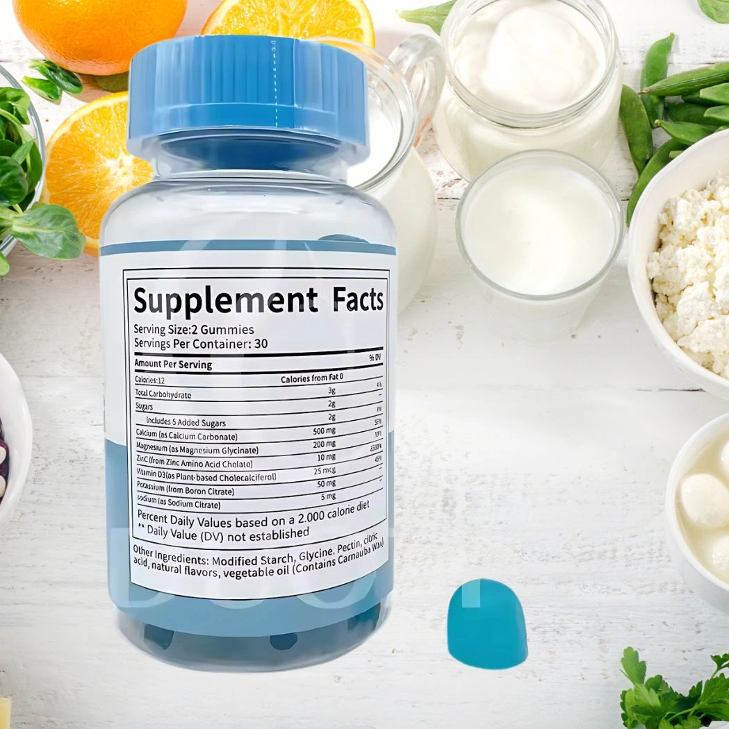 Duozi Calcium + D3 60 Gummies supplement facts Duozi Calcium + D3 60 Gummies supplement facts