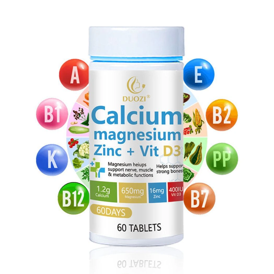 Duozi Calcium Magnesium Zinc + Vit D3 60 tablets