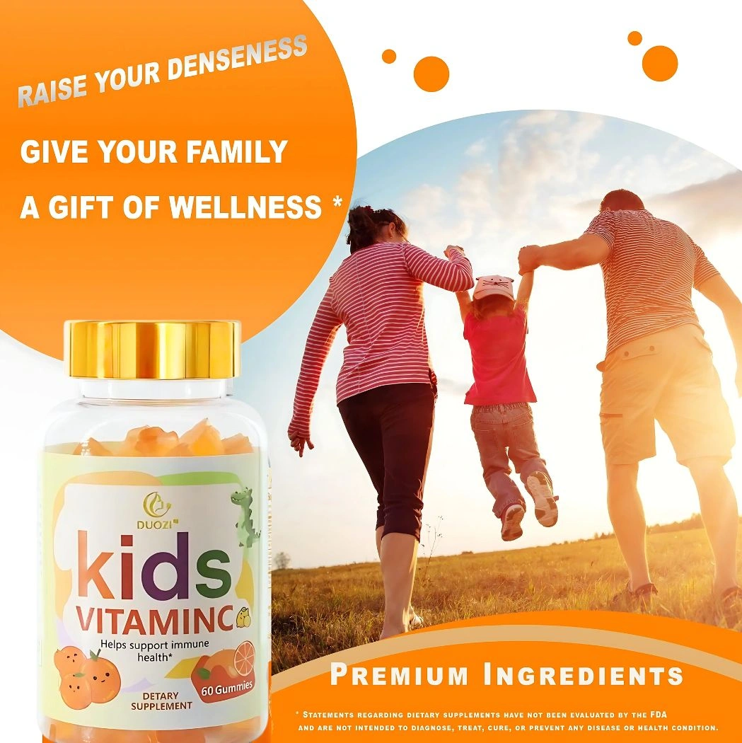 Duozi Kids Vitamin C Gummies for Immune Support ingredients
