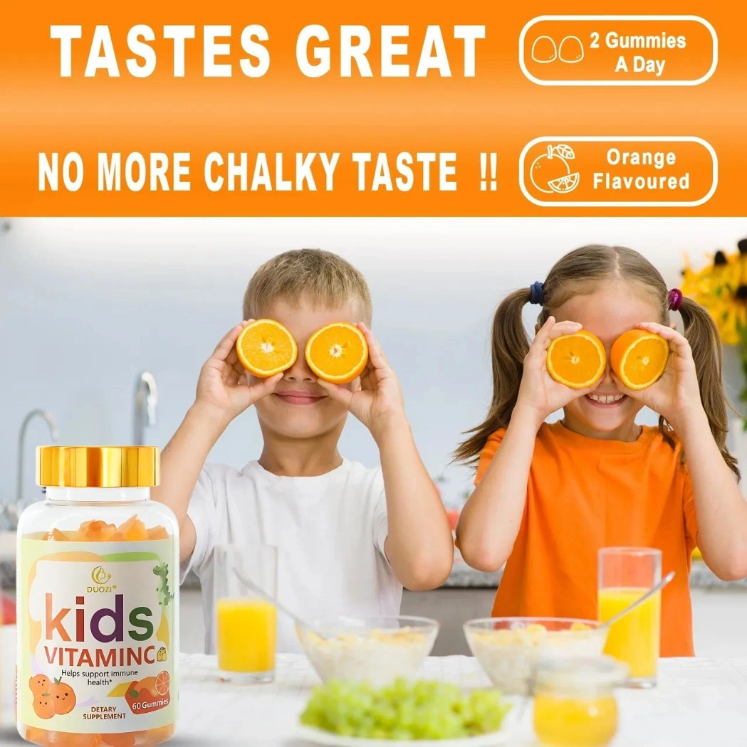 Duozi Kids Vitamin C Gummies for Immune Support with best taste Duozi Kids Vitamin C Gummies for Immune Support with best taste