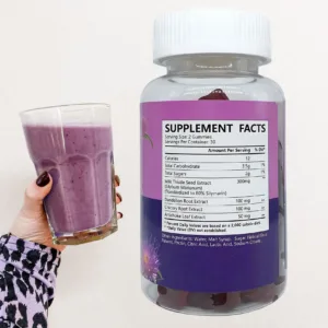 Duozi Liver Detox & Cleanse Gummies supplement facts