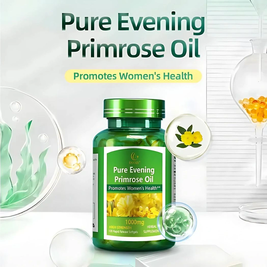 Duozi pure Evening Primrose oil capsules for women's health