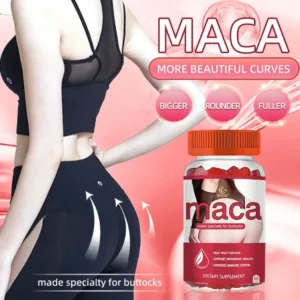 Get beautiful curves using Duozi Maca Gummies for Buttocks