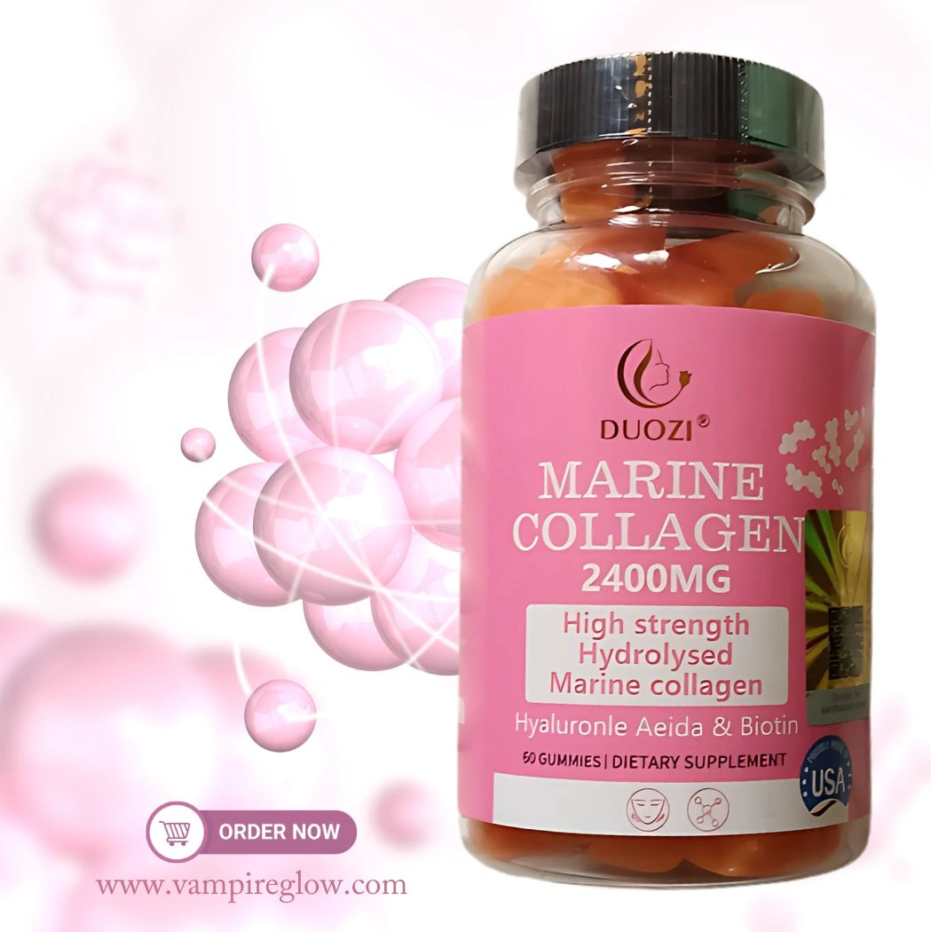 High strength hydrolysed Duozi Marine Collagen Gummies