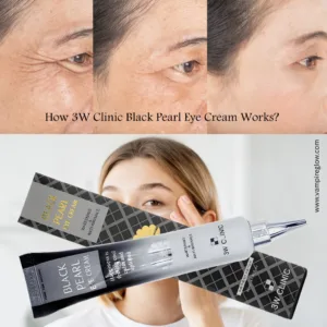 How 3W Clinic Black Pearl Eye Cream works