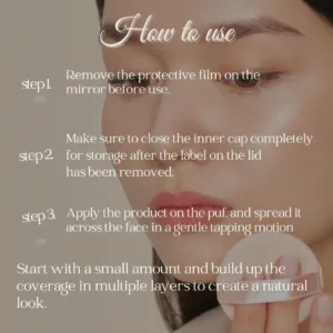 How to use Thim Luminous Skin Cushion SPF50+