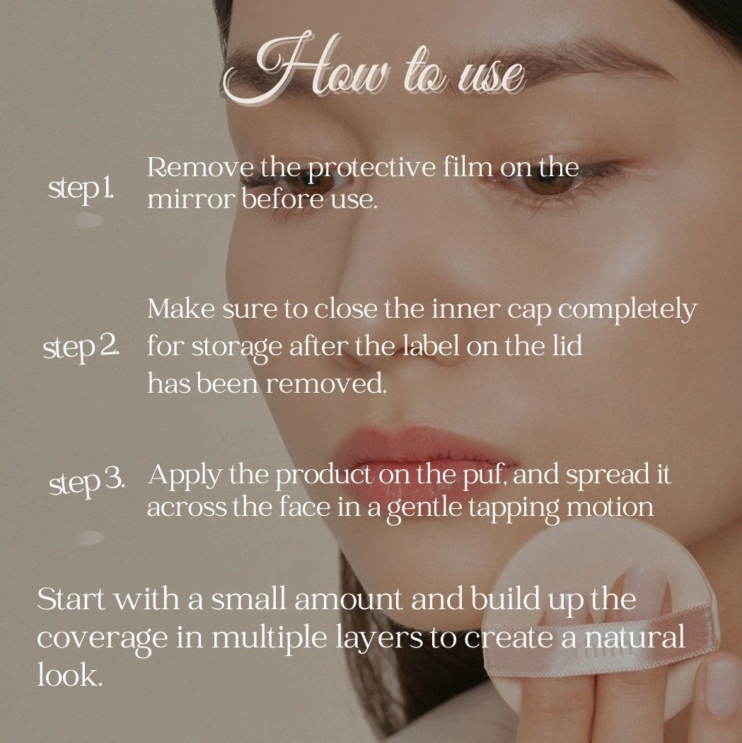 How to use Thim Luminous Skin Cushion SPF50+