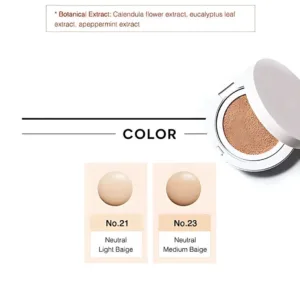 MISSHA magic cushion cover lasting SPF50+ colors