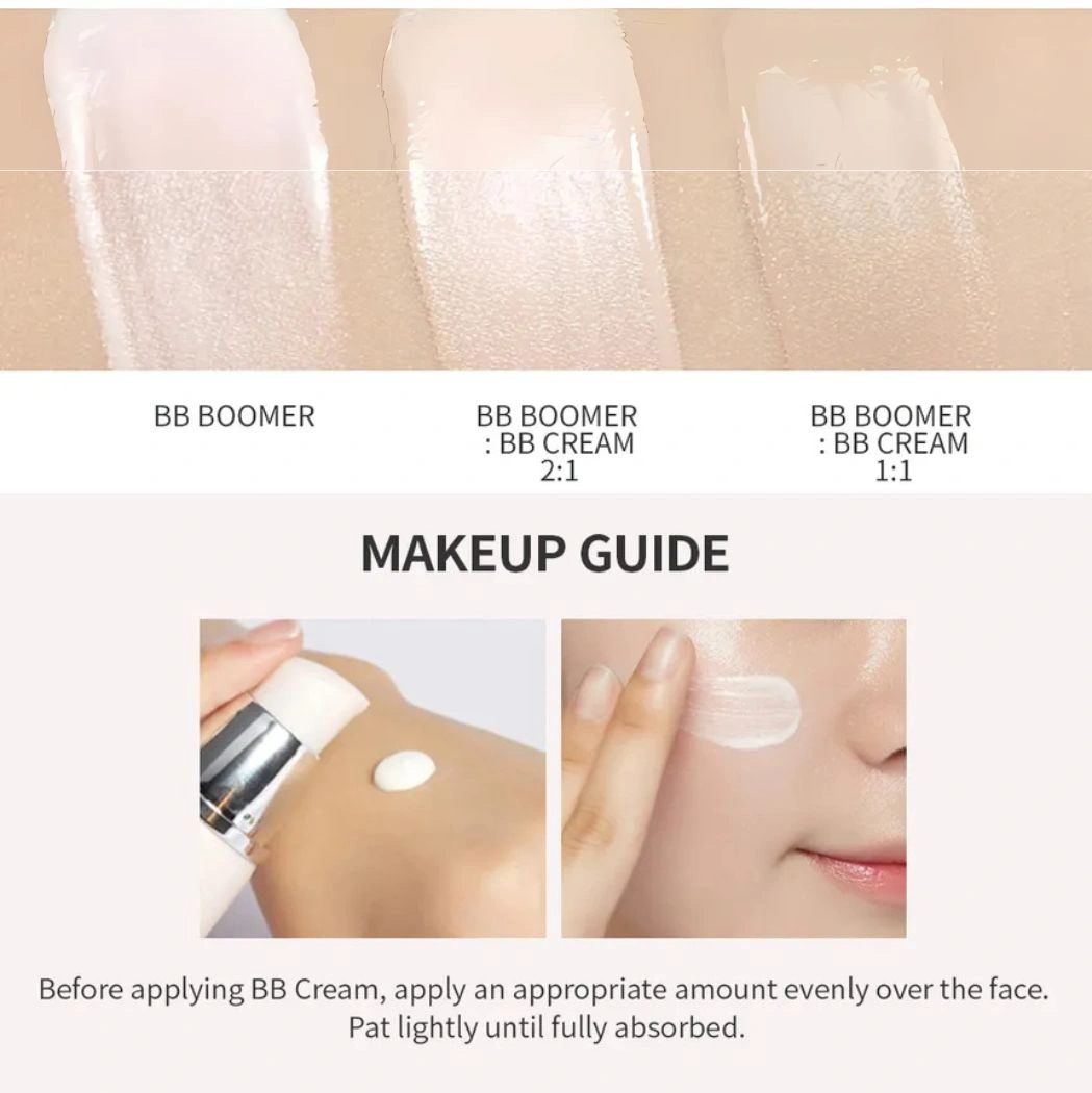 Missha M B.B. boomer makeup guide