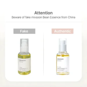 Mixsoon bean essence key notice