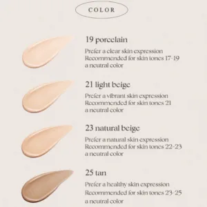 Thim Luminous Skin Cushion SPF50+ colors