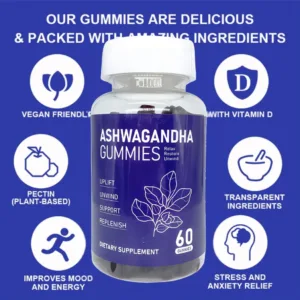 Try dietary supplement Ashwagandha gummies