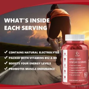 What's inside each serving of Duozi Apple Cider Vinegar gummies