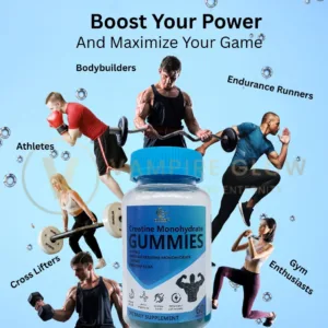 boost your power and maximize your game with Duozi Premium Creatine Monohydrate