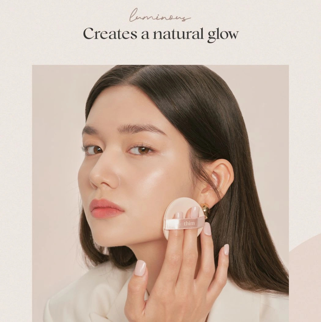 create a natural glow by Thim Luminous Skin Cushion SPF50+ create a natural glow by Thim Luminous Skin Cushion SPF50+