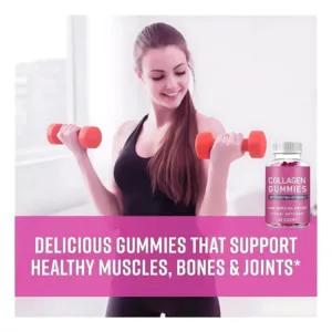 get healthy muscles bones and joints using Collagen Gummies with Biotin and Vitamin C