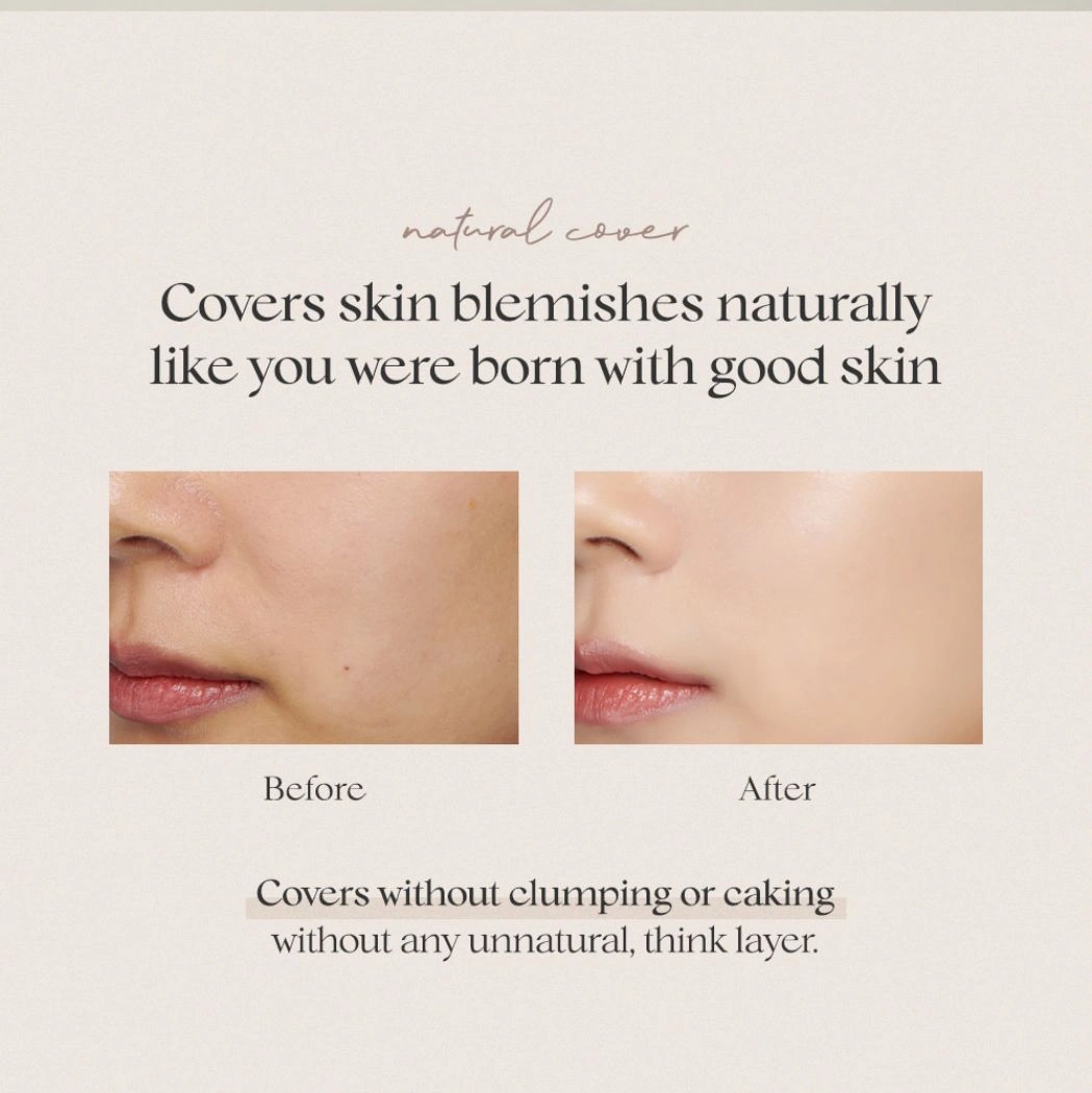 natural cover of Thim Luminous Skin Cushion SPF50+ natural cover of Thim Luminous Skin Cushion SPF50+