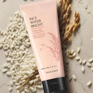 rice water bright facial foaming cleanser 150 ml