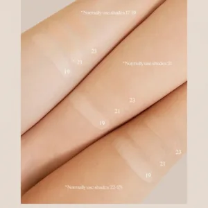 shade test of Thim Luminous Skin Cushion