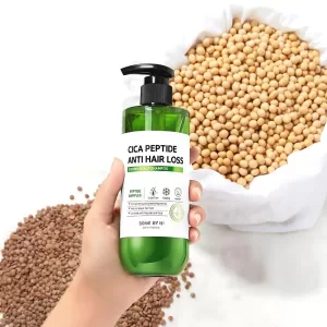 CICA peptides for anti hair loss derma scalp shampoo
