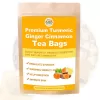 natural herbal tea Turmeric Ginger Cinnamon tea bags