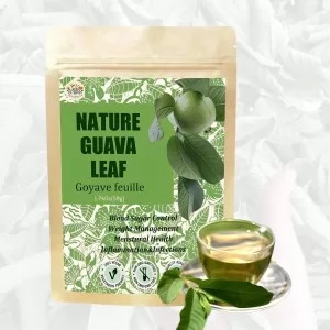 natural whole leaf air dried Guava leaf herbal tea