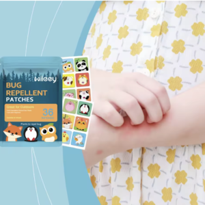 Bug Repellent Patches For Kids With Animal-themed Stickers