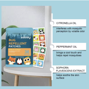 Bug Repellent Patches Made with Natural Oils