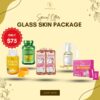Glass skin package