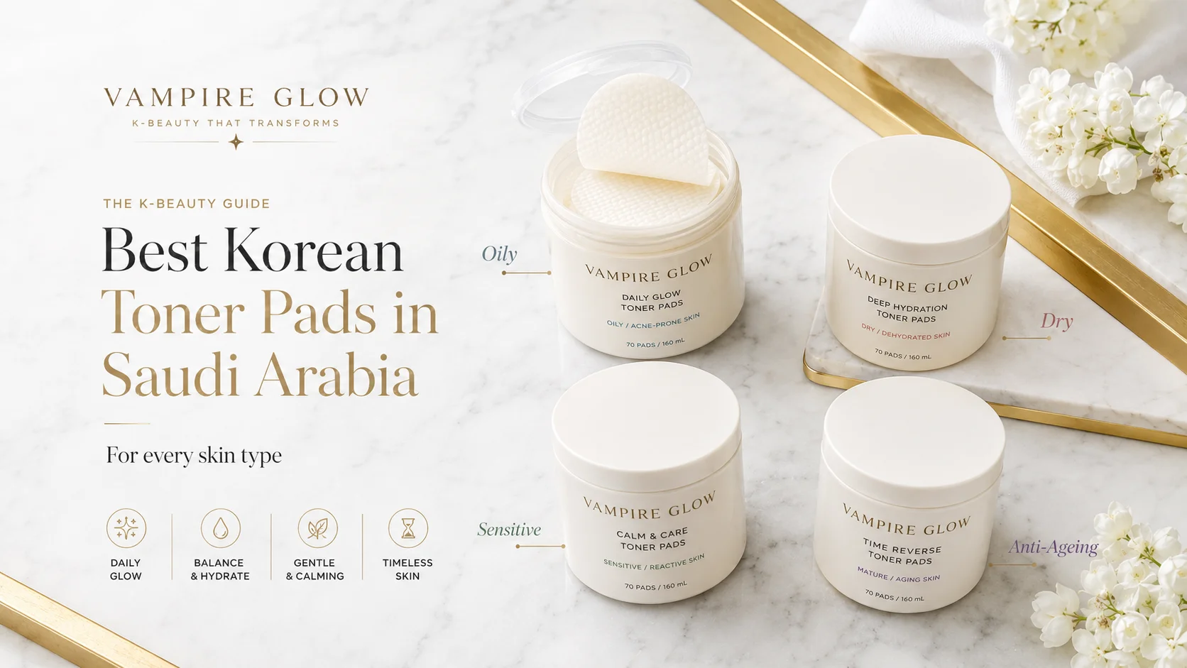 Best Korean toner pads in Saudi Arabia for every skin type