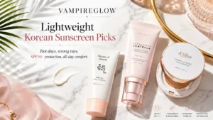 Best Korean sunscreen for Saudi Arabia lightweight SPF50+ picks