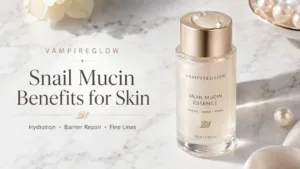 Snail mucin benefits for skin hydration barrier repair and fine lines