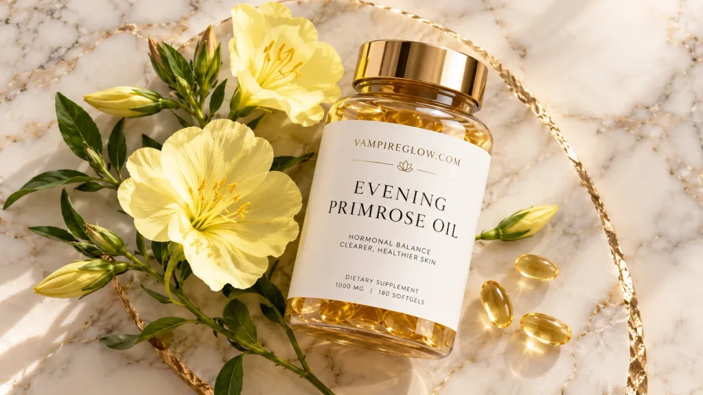 Evening primrose oil supplements for hormonal acne
