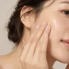 Applying bean essence for hydration and barrier support