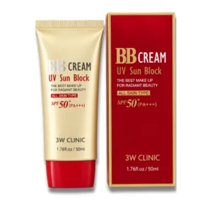 3W CLINIC UV Sun Block BB Cream SPF50+ PA+++