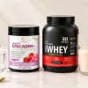 Collagen vs whey protein powders compared for skin and hair